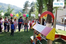 04-06-2014 Игровые площадки в детском санатории «Алатау»