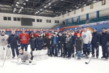 24-03-2018 Young fans of Barys Hockey Club