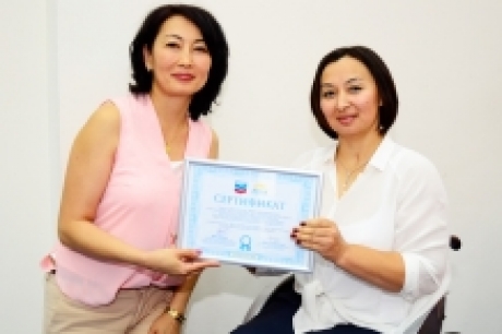 10-07-2015  Social project of the &quot;Chevron&quot; company and the &quot;AYALA&quot; foundation in Astana