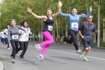 22-09-2012 First charity BKS semi marathon was held in Astana
