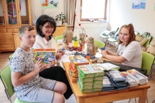 29-08-2018 Pupils of SOS Children's Village Almaty will draw after classes