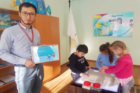 24-02-2019 Art therapy will help children to restore health in Alau sanatorium