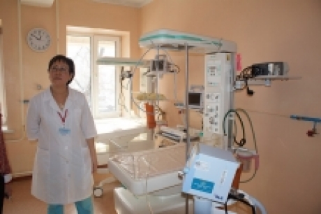 29-01-2015 New medical equipment in the resuscitation department of maternity hospital № 2