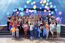 04-06-2015 Charity events with participants of the «MUZ-TV Awards 2015. Gravity»