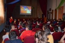 26-04-2019 Taldykorgan boarding school was presented with a portable projector
